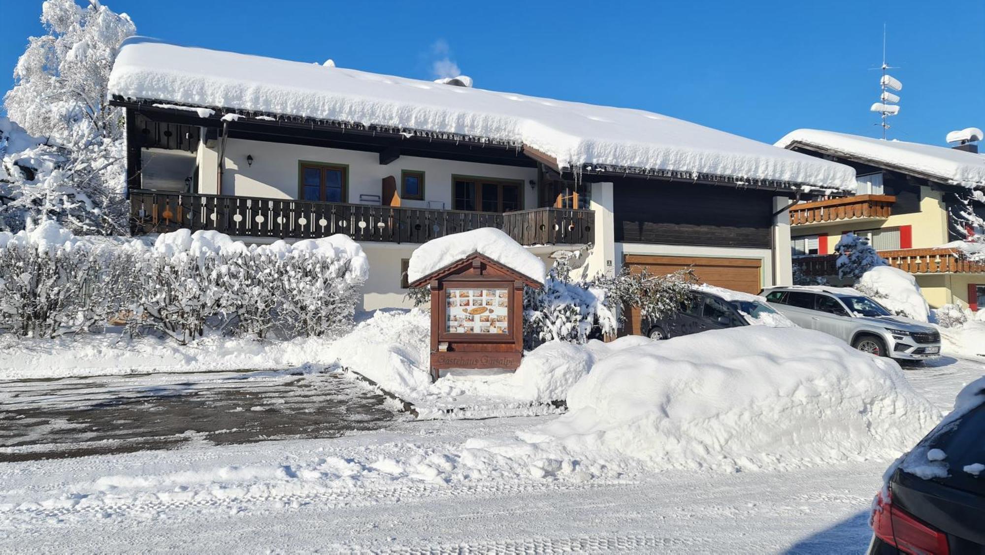 Gaestehaus Gaisalpe Fischen im Allgaeu Dış mekan fotoğraf